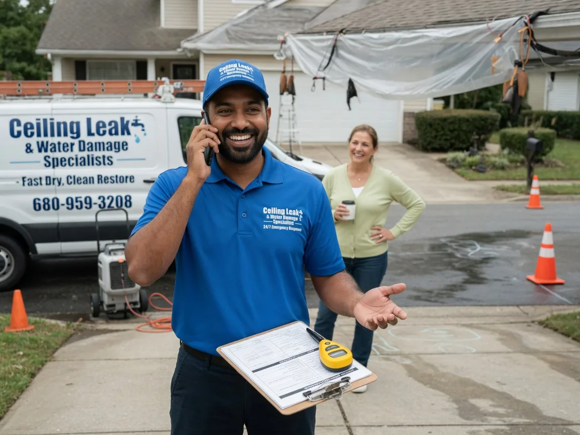 Ceiling Leak Cleanup Ocoee, TN FAQs